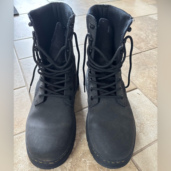 Dr. Martens Black Ankle-High Leather Boots - Picture 6 of 6